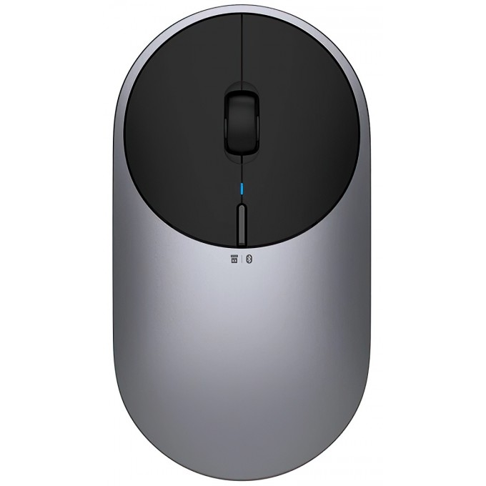 Беспроводная мышь XIAOMI Mi Portable Mouse 2 черный () 00-00000455