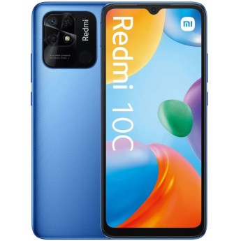 Смартфон XIAOMI Redmi 10C 4/128Gb, синий