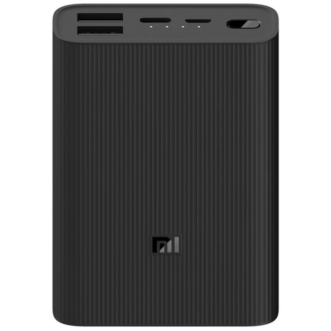 Внешний аккумулятор для телефона Mi Power Bank 3 Ultra Compact 10000mAh Black/ power bank 100052021700