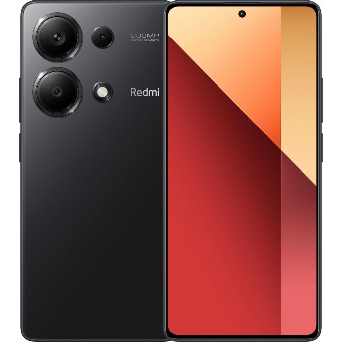 Смартфон XIAOMI Redmi Note 13 Pro 12/512Gb, черный 100068692066