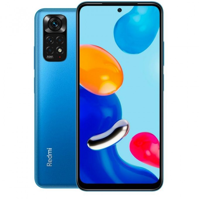 Смартфон XIAOMI Redmi Note 11 4/64GB Twilight Blue () 14444