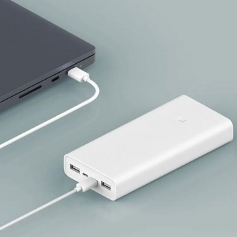 Аккумулятор XIAOMI Mi Power Bank 20000 mah Type-C (PB2022ZM) White 22.5W