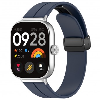 Ремешок для XIAOMI Mi Band 8 Pro / Redmi Watch 4, с магнитной застежкой, ночной синий