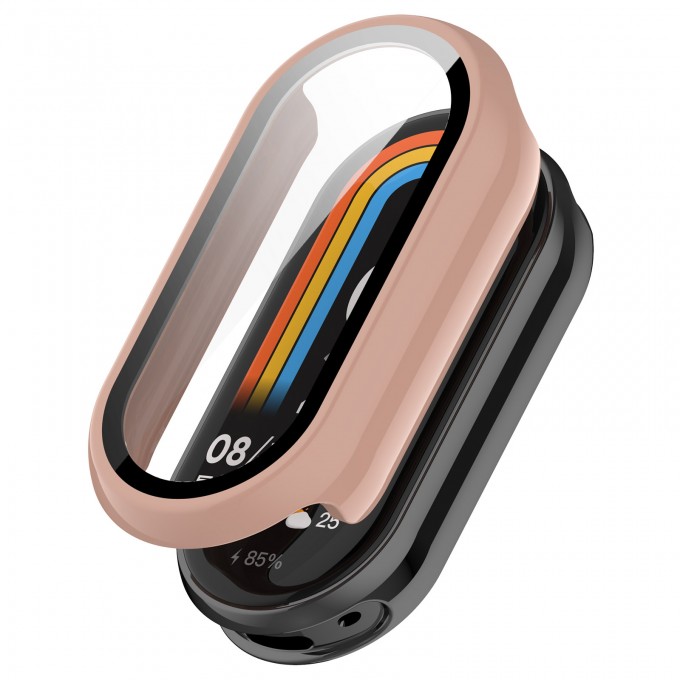 Защитное стекло для XIAOMI Mi Band 8, розовое 3755