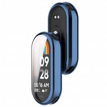 Мягкий защитный чехол TPU для XIAOMI Mi Band 8, синий