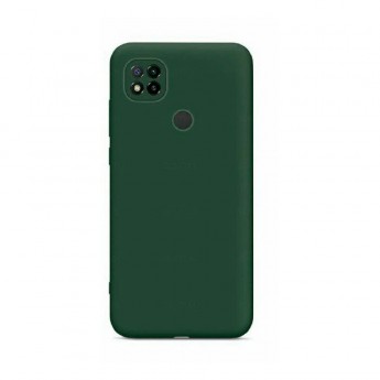 Силиконовая накладка для XIAOMI Redmi 9C (SC) зеленая