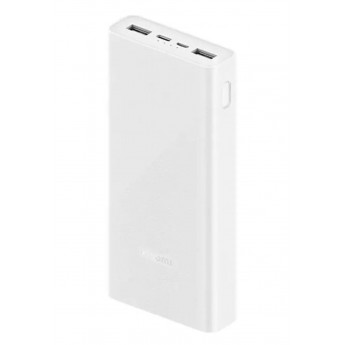 Внешний аккумулятор XIAOMI Power Bank White 20000 мА/ч, белый (500032)