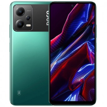 Мобильный телефон XIAOMI Poco X5 5G 8/256Gb green (зеленый) Global Version