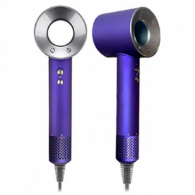 Фен Super hair dryer XIAOMI 4 насадки синий 5050196