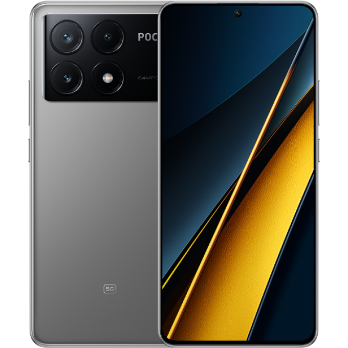 Мобильный телефон XIAOMI Poco X6 Pro 5G 12/512Gb grey (серый) Global Version 5056135