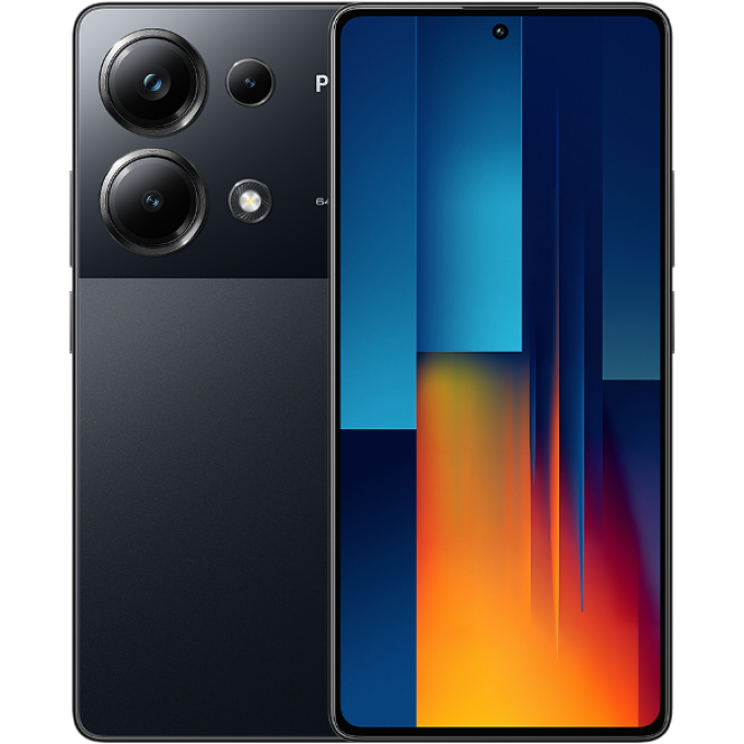 Мобильный телефон XIAOMI Poco M6 Pro 8/256Gb black (черный) Global Version 5056183