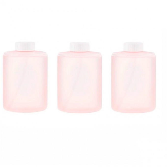 Комплект сменных блоков XIAOMI для дозатора Mijia Automatic Foam Soap Dispenser Pink 3шт 5062305