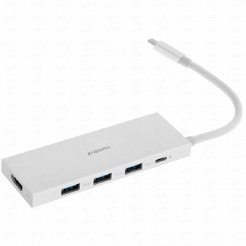 Хаб Type-C XIAOMI MIIIW 5в1 Type-C / 3xUSB /HDMI 4K Grey