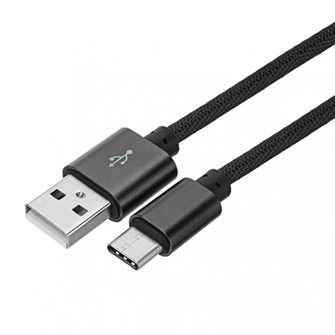 Кабель XIAOMI Mi Braided Cable Type-C (Black/Black), 1 м 556328