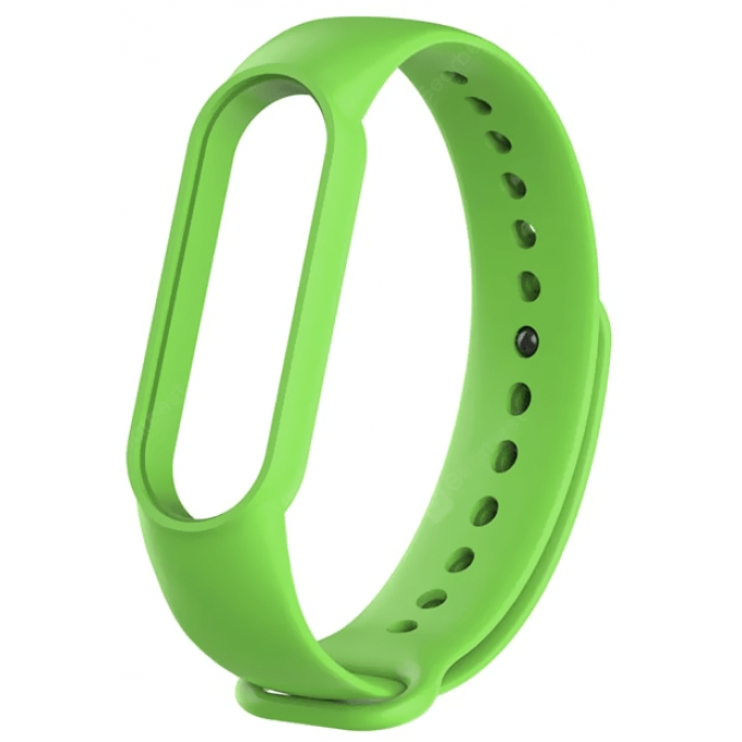 Сменный ремешок XIAOMI Silicon Strap для Mi Band 5 (Green) 5712580076911