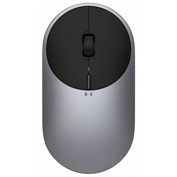 Беспроводная мышь XIAOMI Mi Portable Mouse 2 серебристый, черный