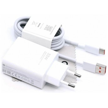 Сетевое зарядное устройство XIAOMI 33w type-c - usb 1x USB Type A 3 А белый