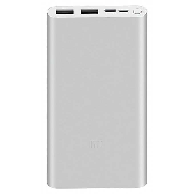 Внешний аккумулятор XIAOMI Mi Power Bank 3 10000 mAh Silver (PLM13ZM) 6934177708312