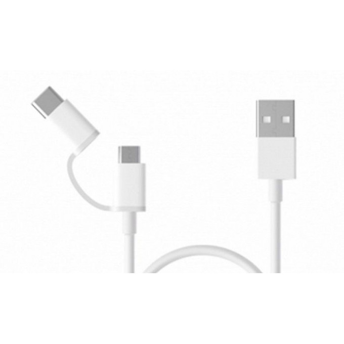 Кабель XIAOMI USB-Micro USB/Type-C 30 см 6970244522238