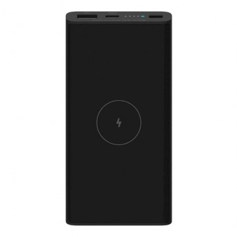 Внешний аккумулятор XIAOMI Mi 10W Wireless (BHR5460GL) USB/USB-C, 3 А, 10000 мАч, черный