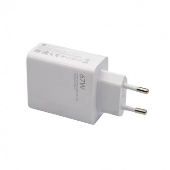 Сетевое зарядное устройство XIAOMI Adaptor 67W (MDY-12E-EF) White