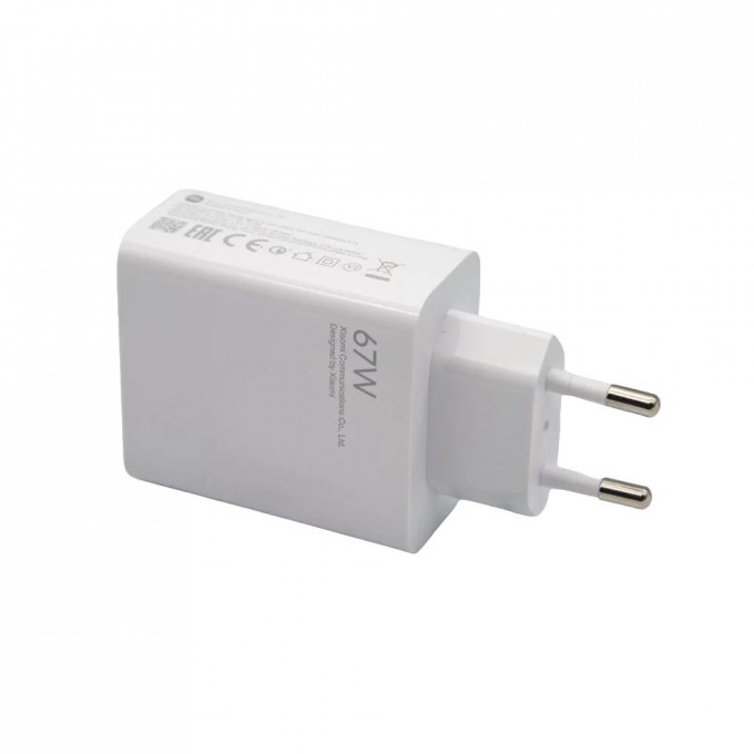 Сетевое зарядное устройство XIAOMI Adaptor 67W (MDY-12E-EF) White BCHR-M6992