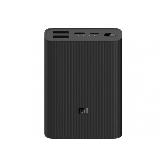 Внешний аккумулятор XIAOMI 10000mAh Mi Power Bank 3 Ultra compact Черный BHR4412GL-1