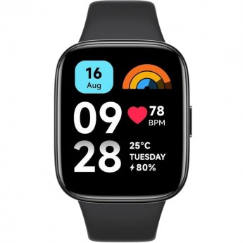 Смарт-часы XIAOMI Redmi Watch 3 Active черный (BHR7266GL)