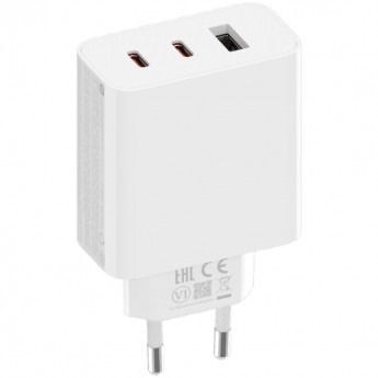 Сетевое зарядное устройство XIAOMI 67W GaN Charger 2C1A USB + 2xType-C белое