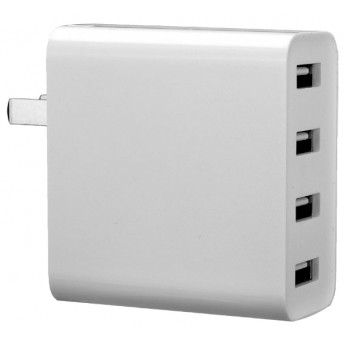 Сетевое зарядное устройство XIAOMI Mi Multiple 4, 4 USB, 2,4 A, (CDQ01ZM) white