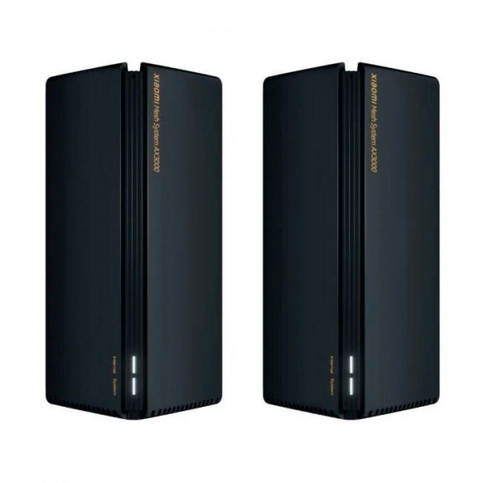 Mesh система XIAOMI Mi AX3000 (2-pack) (RA82) () Black DVB4287GL