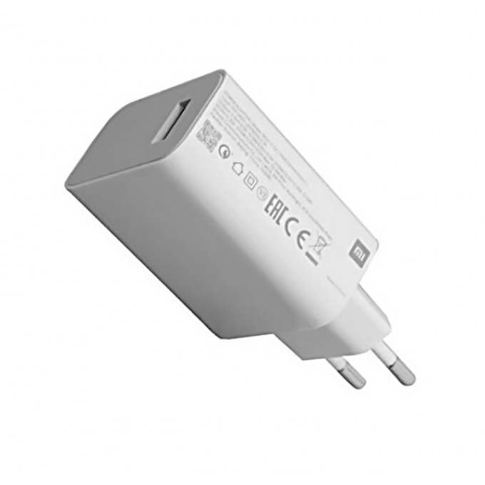 Сетевое зарядное устройство XIAOMI 33W Adaptor () 1xUSB 3 А белый MDY-11-EZ