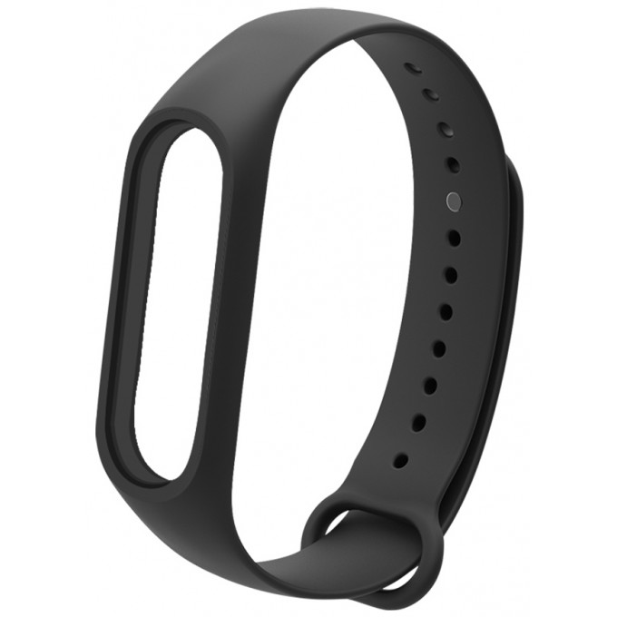 Ремешок для смарт-браслета XIAOMI для Mi Band 3/4 Silicon Black MI-BAND-3-4-SILICON_BLACK