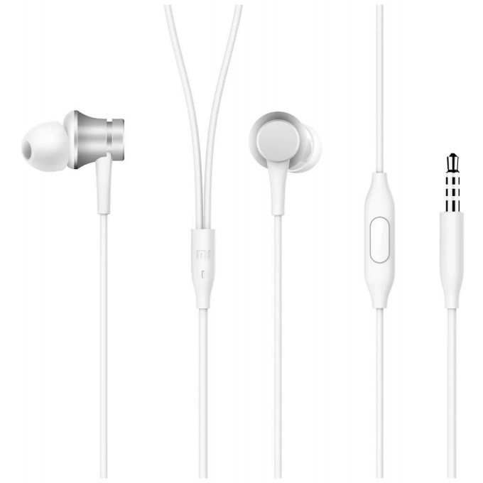 Наушники XIAOMI Mi Piston Basic Silver/White MI-PISTON-BSC-SILVER