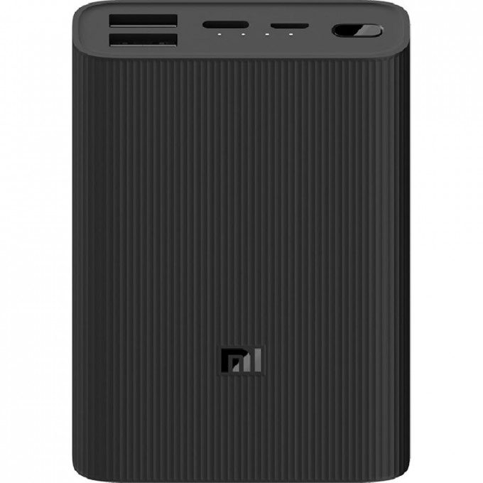 Внешний аккумуляторм XIAOMI Mi Power Bank 3 Ultra Compact 10000mAh Black PB1022ZM