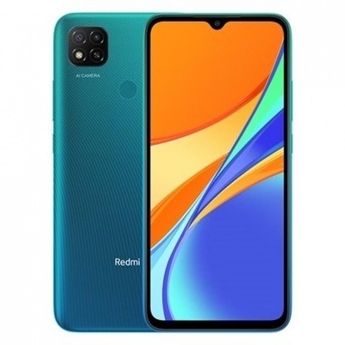 Смартфон XIAOMI Redmi 9C 3/64GB Aurora Green REDMI 9C 3/64GB NFC AURORA GREEN