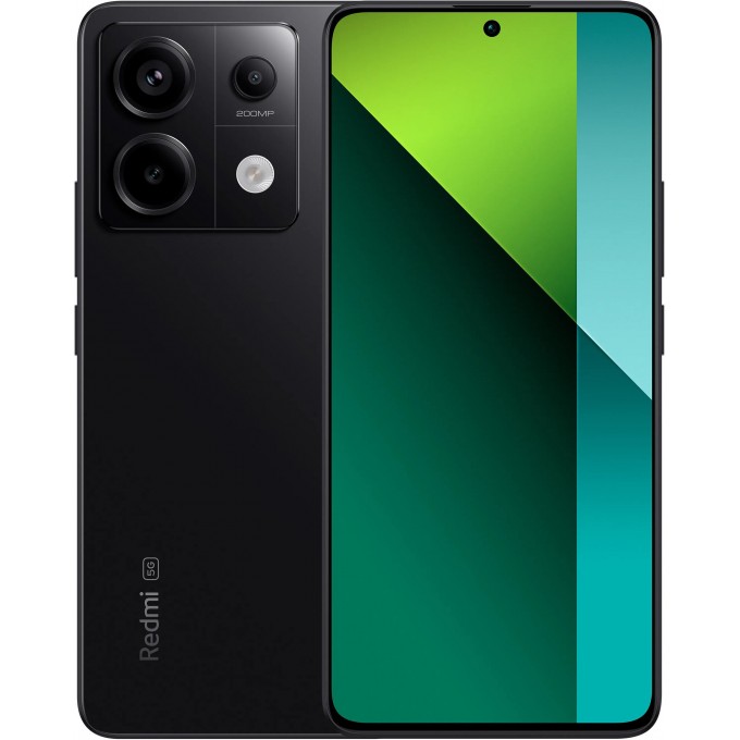 Смартфон Redmi Note 13 Pro 5G 8/256 ГБ Global, Dual: nano SIM + eSIM, midnight blac REDMI NOTE 19