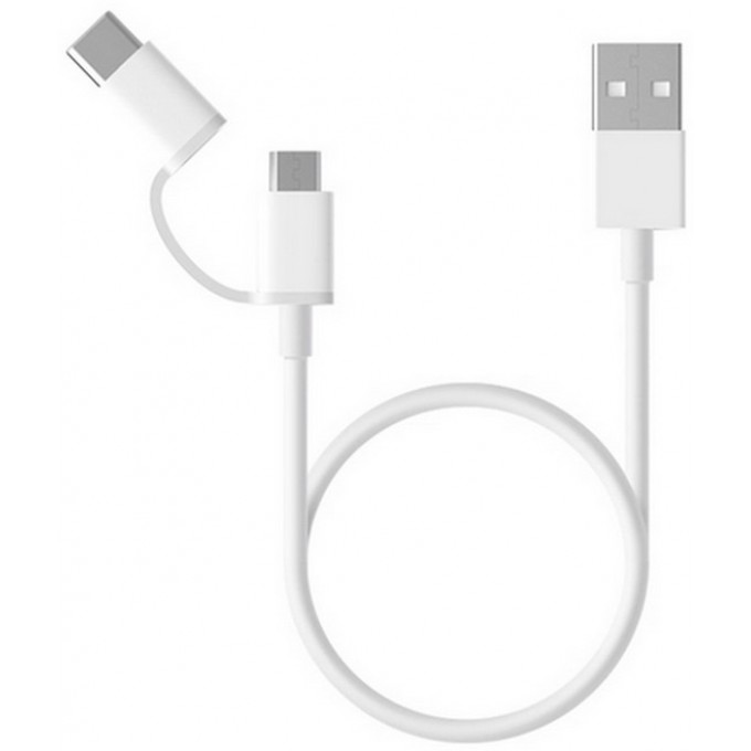 Кабель Mi 2-in-1 USB Cable Micro-USB - Type-C (100cm) SJV4082TY