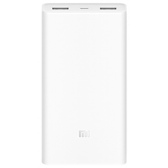 Внешний аккумулятор XIAOMI Mi Power Bank 2C PLM06ZM 20000 mAh () White VXN4220CN