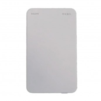 Внешний аккумулятор (Power Bank) XIAOMI Solove W9,  5000мAч,  белый [w9 white rus]