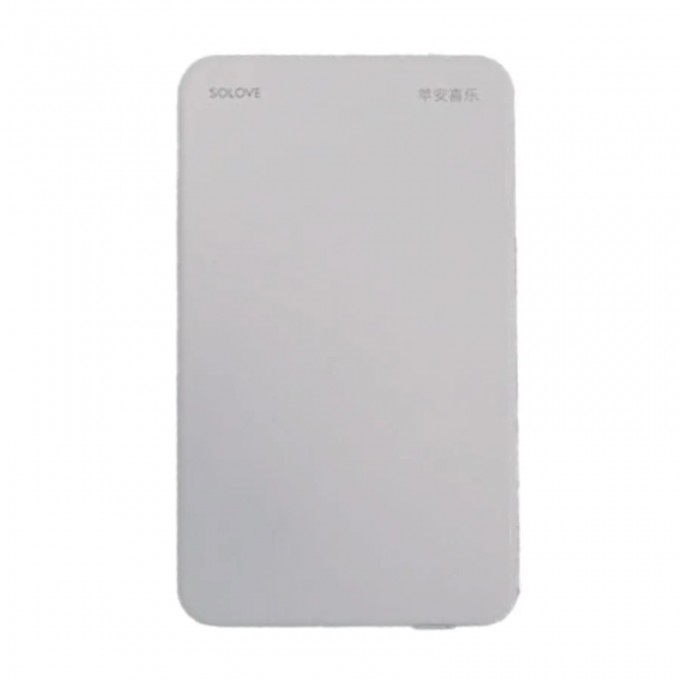 Внешний аккумулятор (Power Bank) XIAOMI Solove W9, 5000мAч, белый [] W9 WHITE RUS