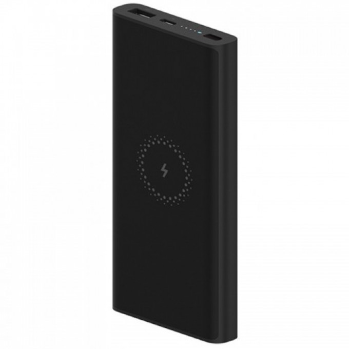 Внешний аккумулятор XIAOMI Mi Wireless YOUTH Power Bank 10000 mAh Black WPB15ZM