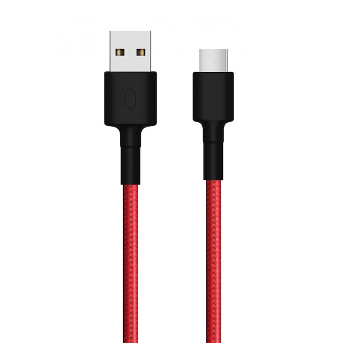 Дата-кабель XIAOMI Mi USB Type-C Braided Cable SJX10ZM, 100см, красный X105