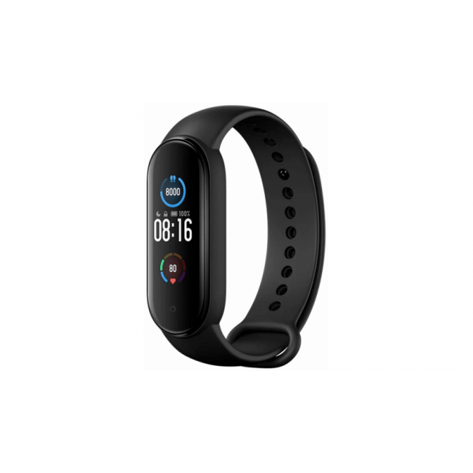 Смарт браслет XIAOMI Mi Band 5 Black/Black () (Китайская версия) XMSH10HM